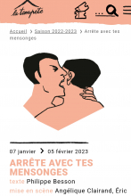 Arrête avec tes mensonges Arrête avec tes mensonges