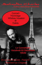 Sébastien Charles - Concert Hommage à Whitney Houston et Dalida