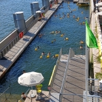 Baignade à Paris Plages - Quai de Bercy