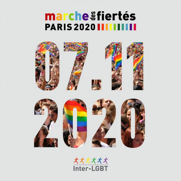 Marche des fiertés Paris le 07/11/2020 Marche des fiertés Paris le 07/11/2020