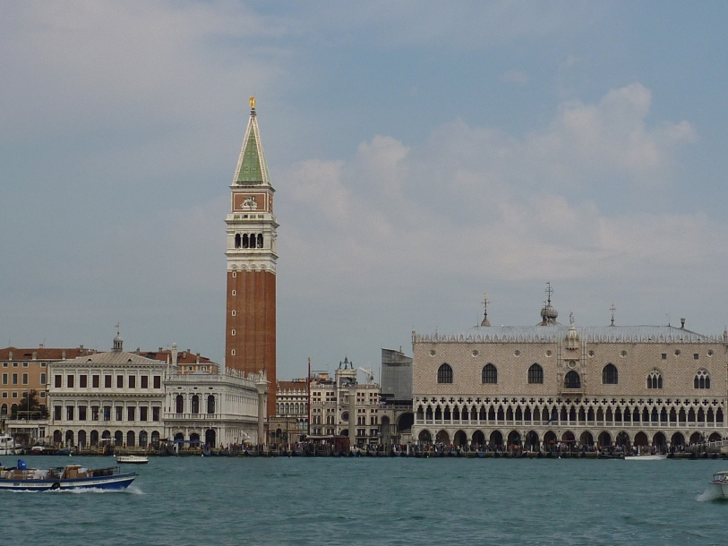 Séjour à Venise - Le Campanile et le Palais des Doges