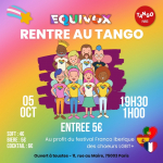 Equivox rentre au Tango ! 